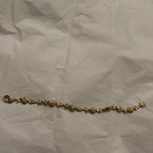 Nautical 14k gold bracelet